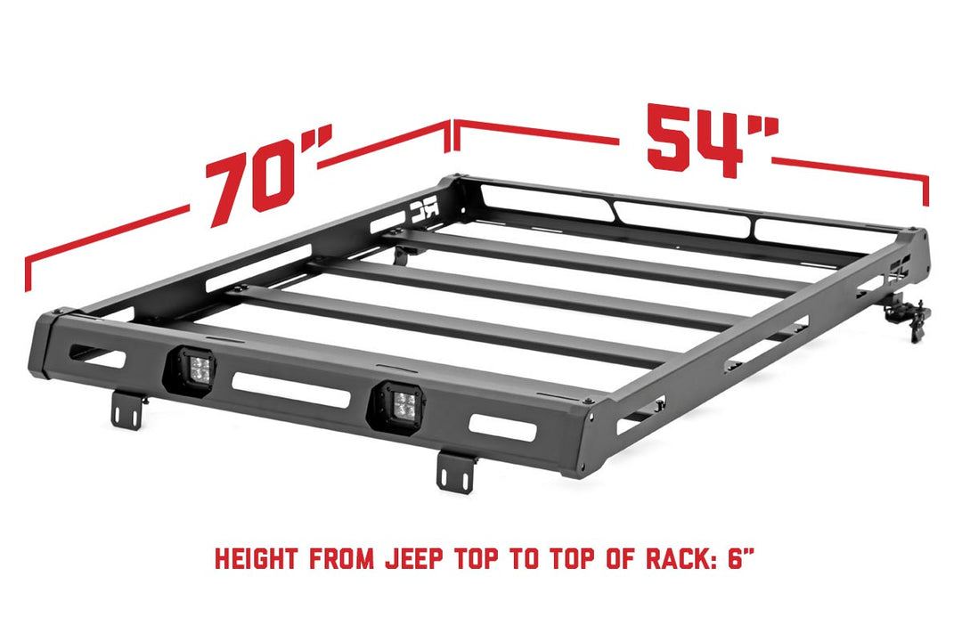 Roof Rack | Jeep Wrangler JL (18-26)/Wrangler Unlimited (18-26) 4WD