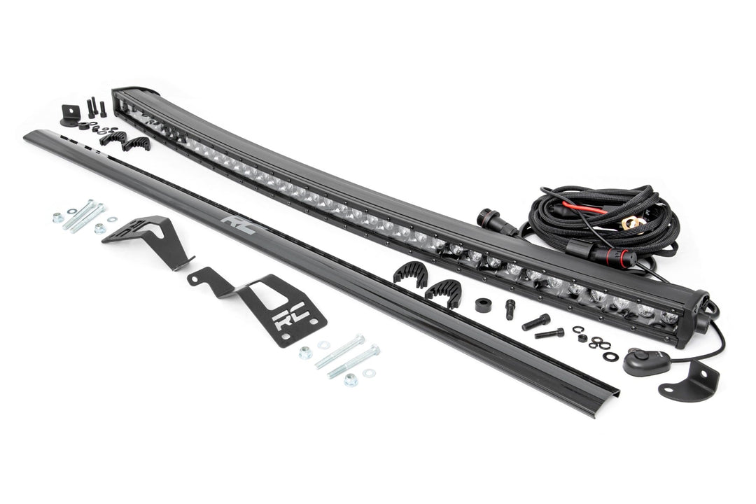 LED Light Kit | Front Mount | 40" Black Single Row | Can-Am Commander Max 1000