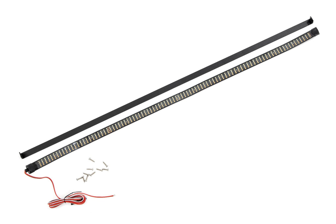 LED Light Kit | Hood Bulge | 40" White/Amber Strip | Toyota Tundra (14-21)
