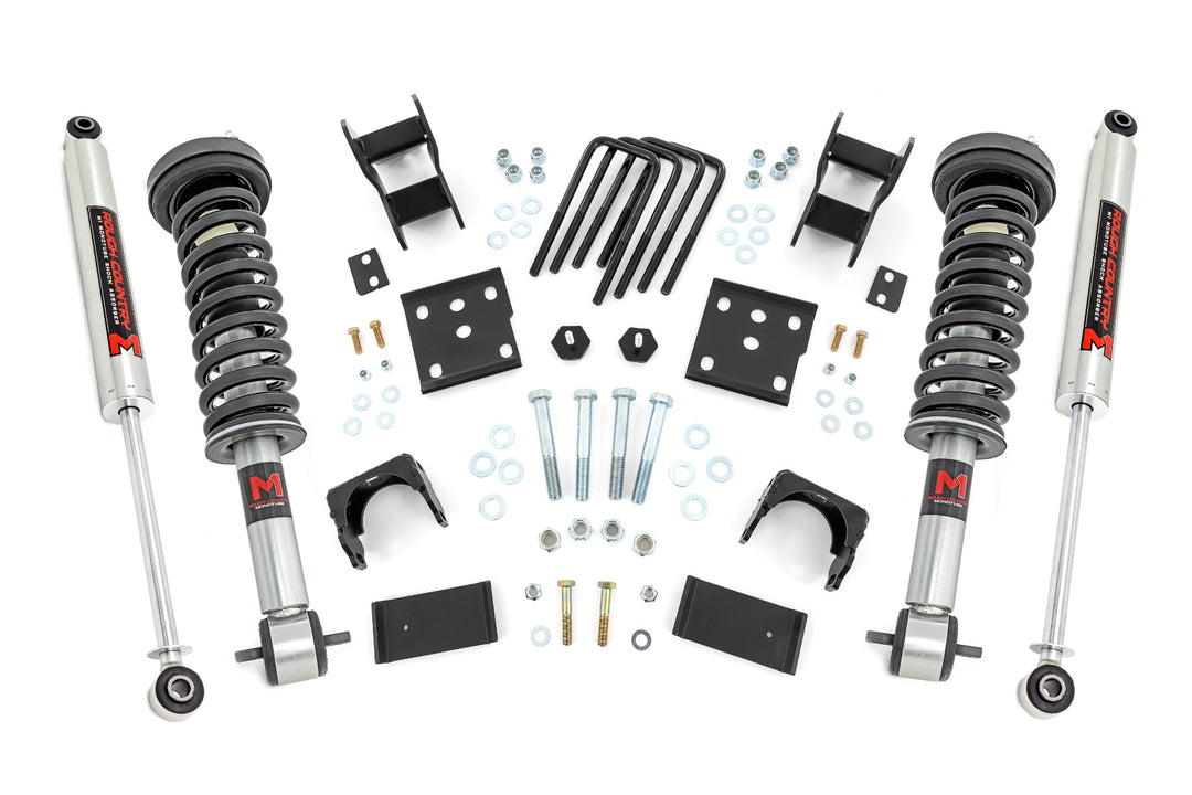 2 Inch Lowering Kit | 4 Inch Rear Lowering | M1 | Ford F-150 4WD (2015-2026)