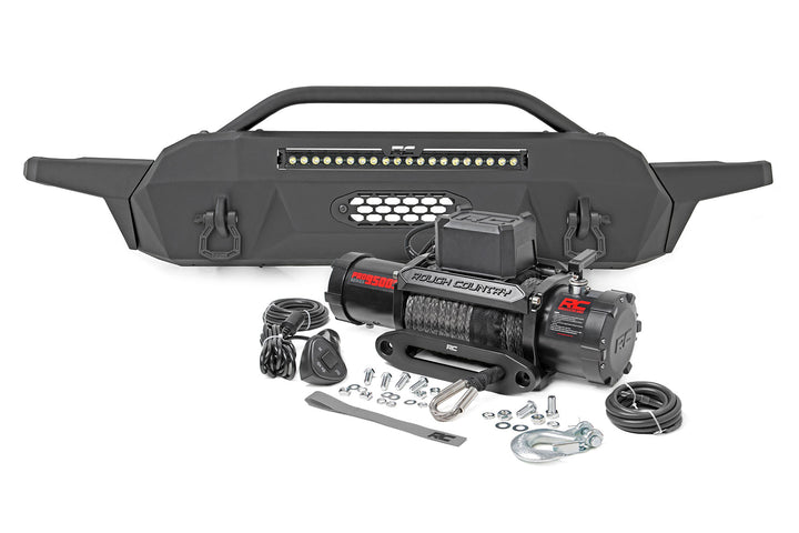 Front Bumper | Hybrid | 20" Blk LED | 95000S | Toyota Tacoma 2WD/4WD (16-23)