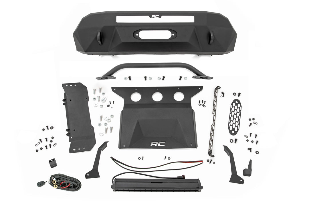 Front Bumper | Hybrid | 20" Blk LED | Toyota Tacoma 2WD/4WD (2016-2023)