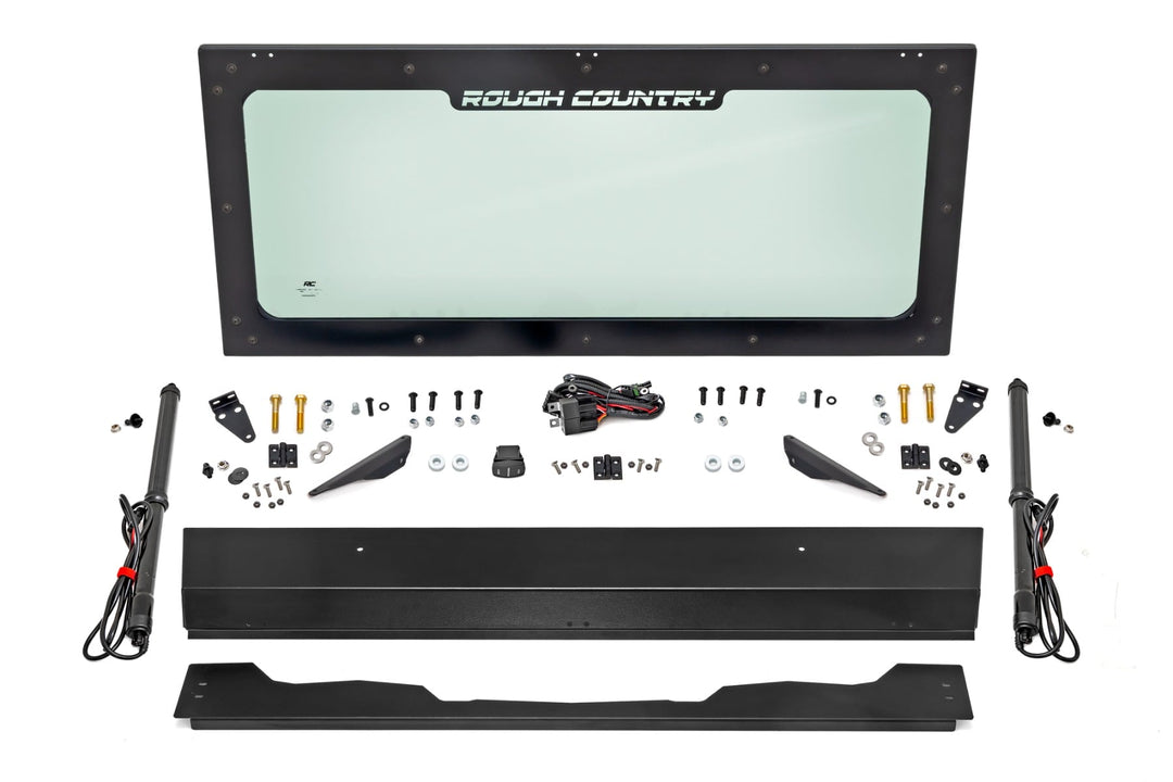 Electric Tilt Windshield | Glass | Honda Pioneer 1000