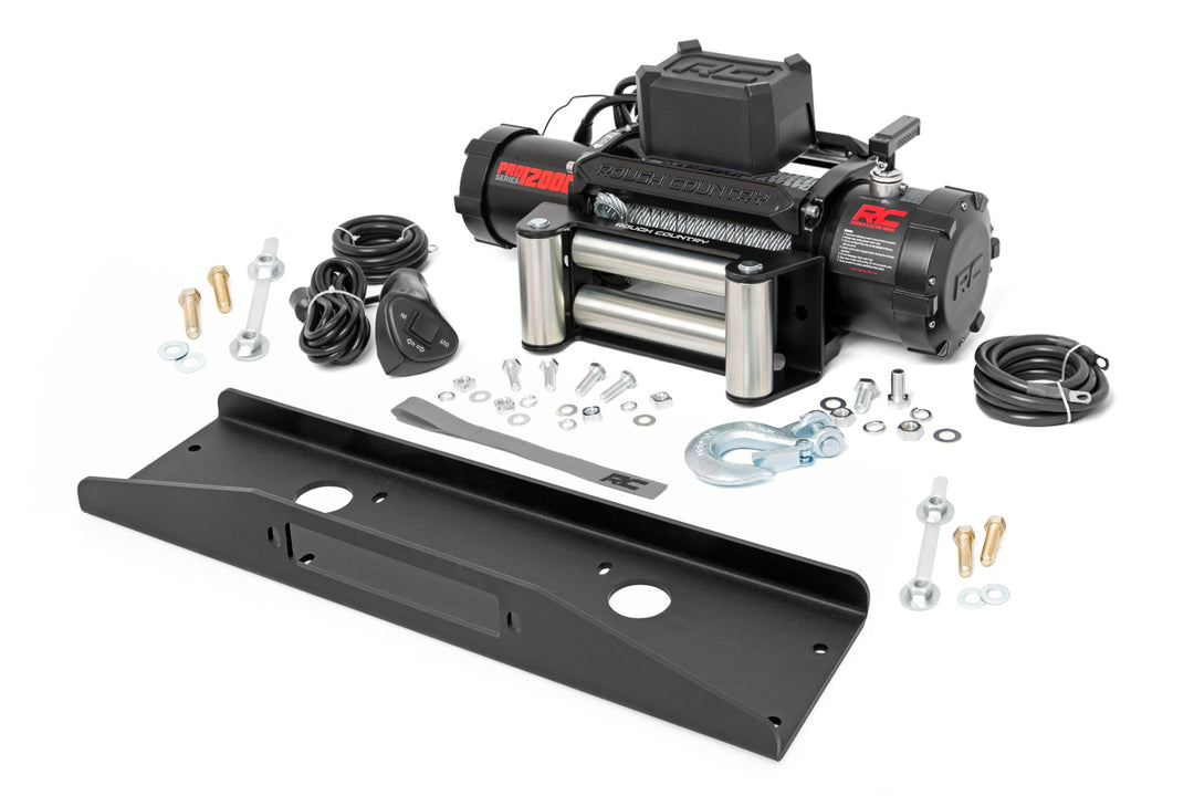 Winch Plate | PRO12000 | Mahindra Roxor