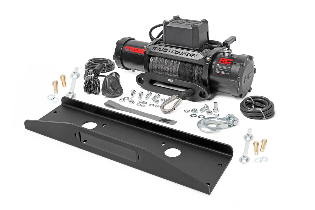 Winch Plate | PRO9500S | Mahindra Roxor