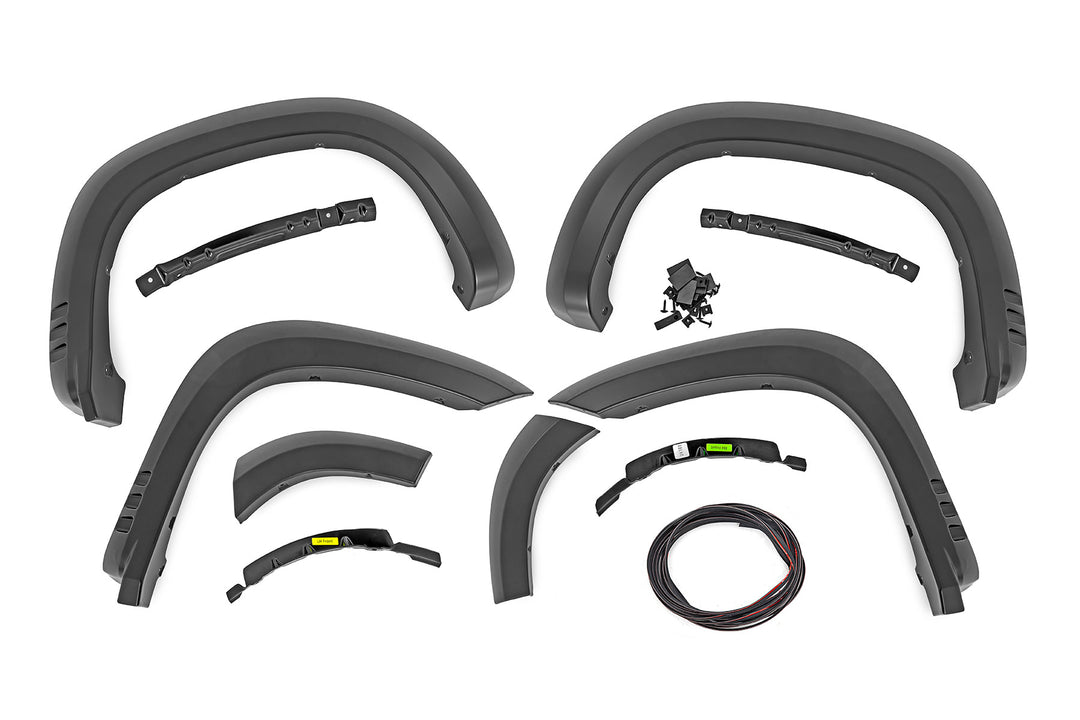 SF1 Fender Flares | GAN Silver Ice Metallic | Chevy Silverado 1500 (19-26)