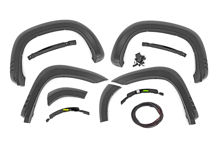 SF1 Fender Flares | GJV Riptide Blue | Chevy Silverado 1500 2WD/4WD (19-26)