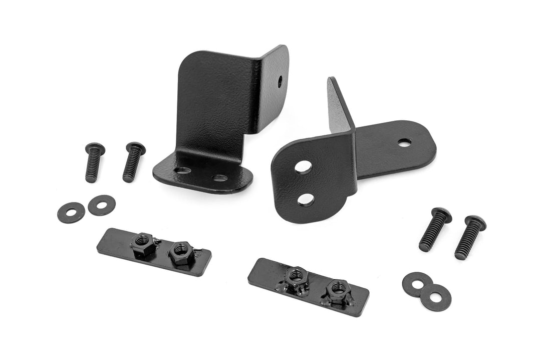 LED Light Kit | Rear Mount | 2" Black Pair | Flood | Polaris Ranger XP 1000