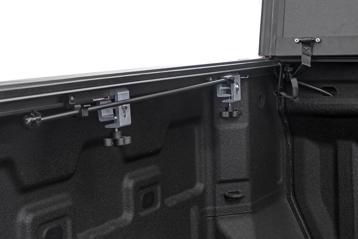 Hard Tri-Fold Flip Up Bed Cover | 6'7" Bed | Chevy/GMC Sierra 1500 (19-26)/Silverado 1500 (19-26)