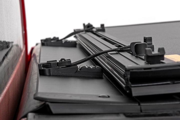 Hard Tri-Fold Flip Up Bed Cover | 6'7" Bed | Chevy/GMC Sierra 1500 (19-26)/Silverado 1500 (19-26)