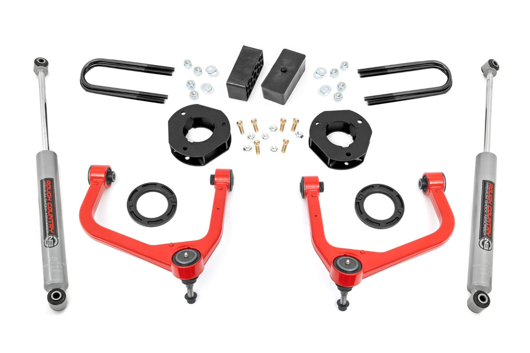 3.5 Inch Lift Kit | Mono Leaf Rear | GMC Sierra 1500 2WD/4WD (2025-2026)