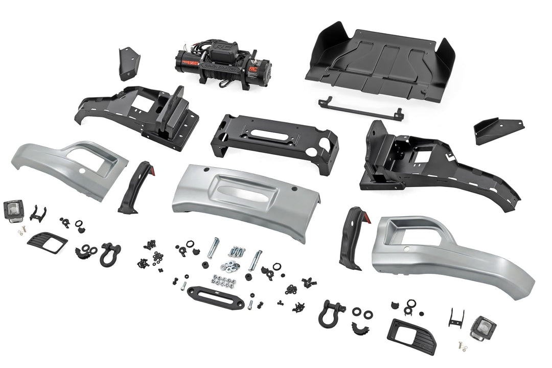 Front FXS Bumper | 12000S | GAN Silver Ice Metallic | Chevy Silverado 1500 (23-26)