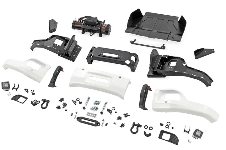 Front FXS Bumper | 12000S | GAZ Summit White | Chevy Silverado 1500 (23-26)