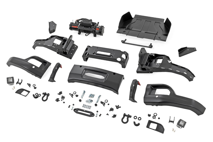 Front FXS Bumper | 12000S | GBA Black | Chevy Silverado 1500 2WD/4WD (23-26)