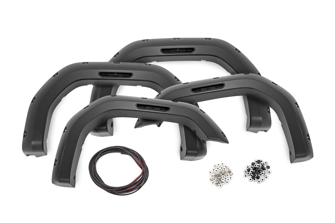 Pocket Fender Flares | G7C Cardinal Red | GMC Sierra 2500 HD/Sierra 3500 HD (20-26)