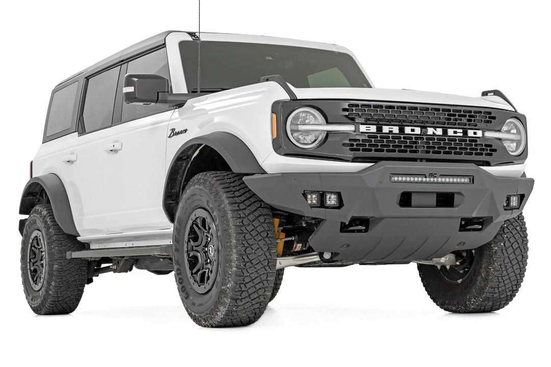 Front Bumper | Modular | Full Wings | Flood | Fog | Ford Bronco 4WD (21-26)