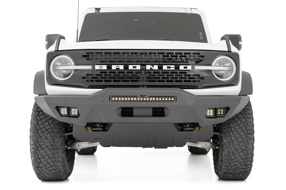 Front Bumper | Modular | Full Wings | Flood | Fog | Ford Bronco 4WD (21-26)