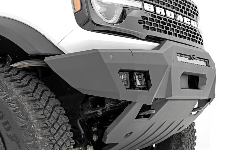 Front Bumper | Modular | Full Wings | Amber DRL | Ford Bronco 4WD (2021-2026)