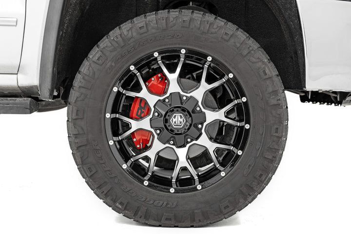 Caliper Covers | Front and Rear | Red | Chevy/GMC 2500HD/3500HD (11-19)