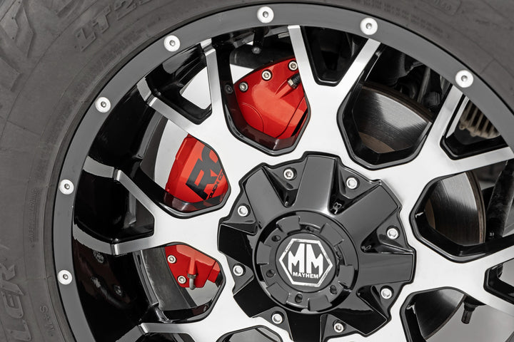 Caliper Covers | Front and Rear | Red | Ford Bronco 4WD (2021-2026)