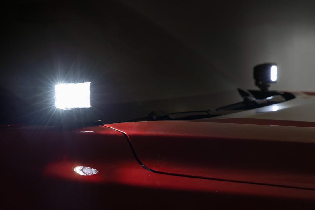 LED Light Kit | Ditch Mount | 2" Spectrum Pair | Spot | Toyota Tundra (22-26)