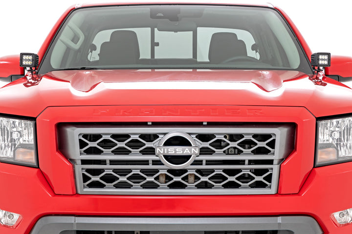 LED Light Kit | Ditch Mount | 2" Black Pair | Spot | Nissan Frontier (22-26)