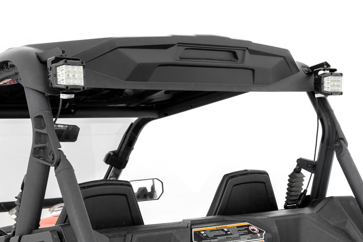 LED Light Kit | Rear Mount | 2" Black Pair | Flood | Can-Am Maverick Sport 1000R