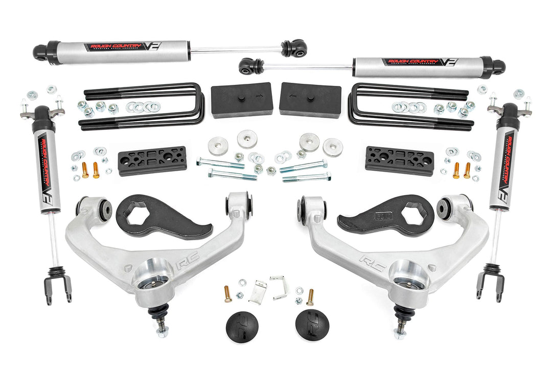 3 Inch Lift Kit | UCAs | V2 | w/ Overloads | Chevy/GMC 2500HD/3500HD (20-26)