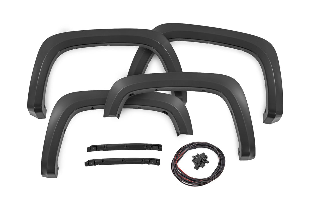 Sport Fender Flares | G6M Dark Ash | Chevy Silverado 2500 HD/3500 HD (20-26)