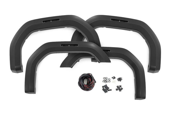 Sport Fender Flares | GA0 Pacific Blue | GMC Sierra 2500 HD/Sierra 3500 HD (20-26)