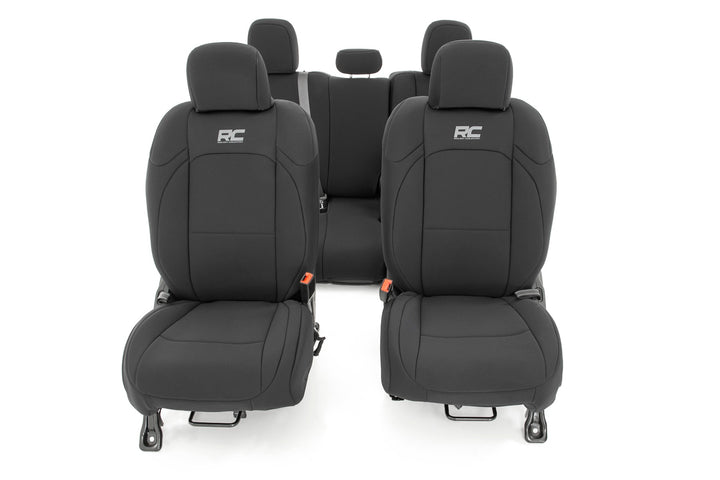 Seat Covers | Front and RR w/ Cup Holder | Jeep Gladiator JT 4WD (2020-2026)