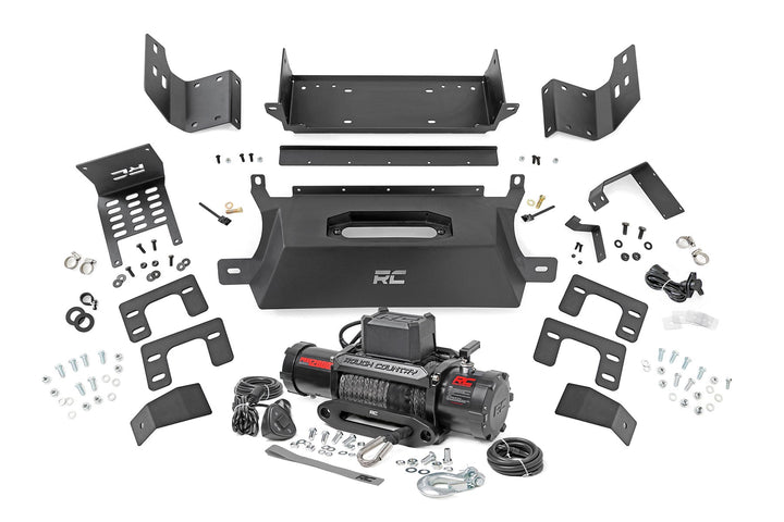 Hidden Winch Mount | 12000S | Ford Bronco 4WD (2021-2026)