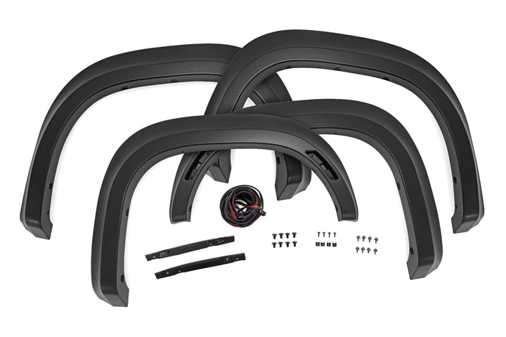 Sport Fender Flares | KH3 Super Black | Nissan Frontier 2WD/4WD (2022-2026)