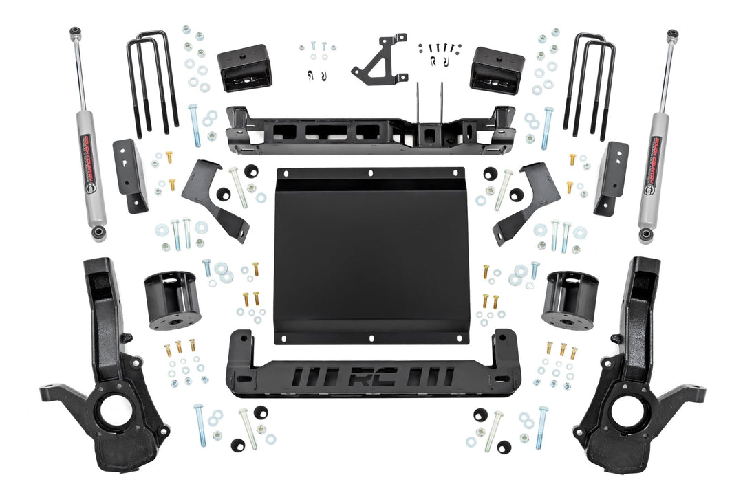 4 Inch Lift Kit | N3 Shocks | Chevy/GMC Canyon/Colorado 4WD (2023-2026)