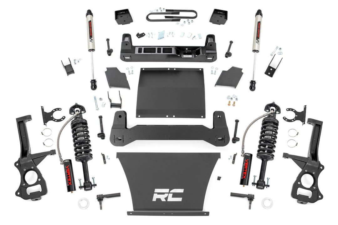 6 Inch Lift Kit | Mono Leaf Rear | Vertex/V2 | GMC Sierra 1500 2WD/4WD (19-24)