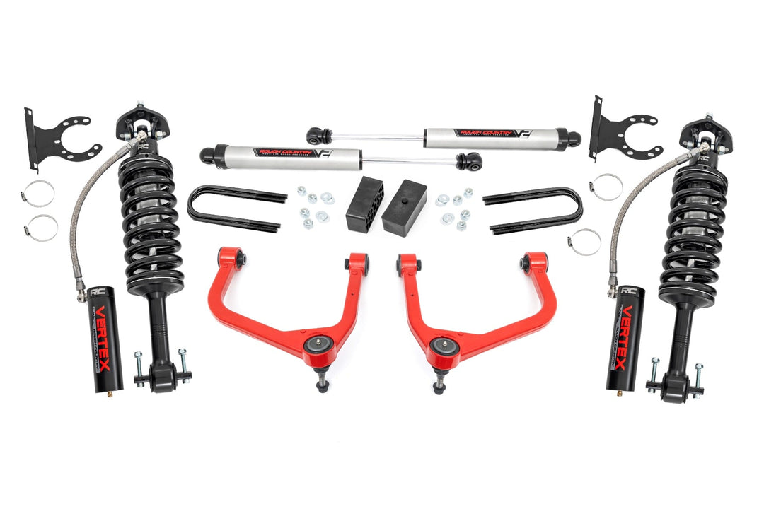 3.5 Inch Lift Kit | Mono Leaf Rear | Vertex/V2 | GMC Sierra 1500 (25-26)