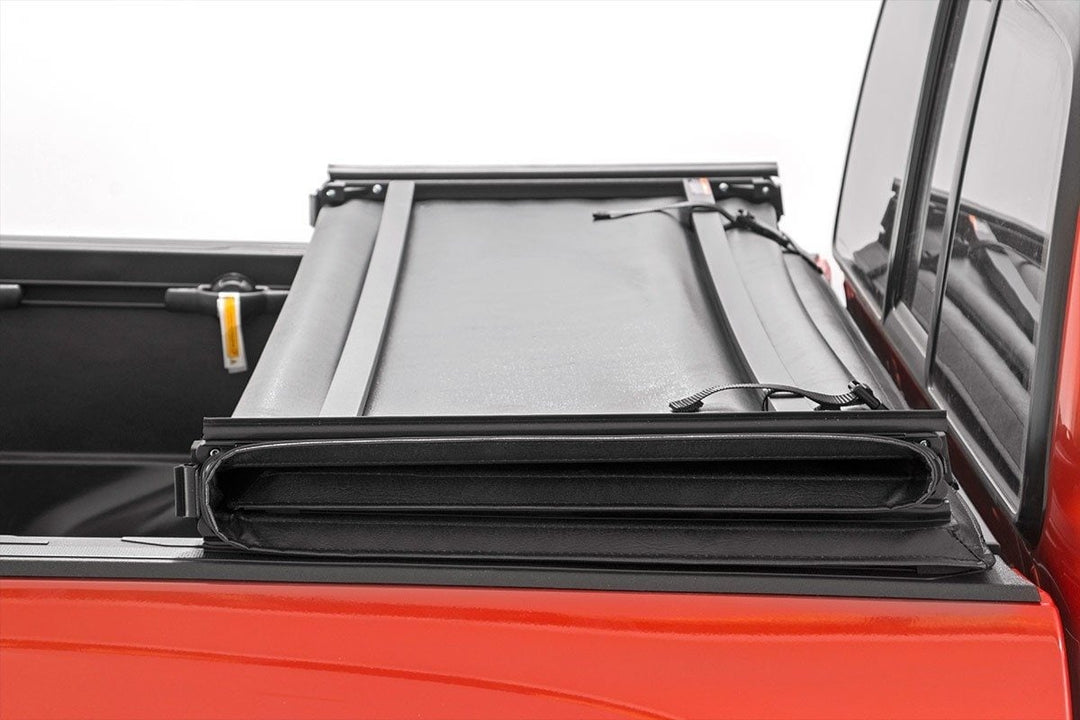 Soft Tri-Fold Bed Cover | 6'7" Bed | Ford F-150 (21-26)/F-150 Lightning (22-26)