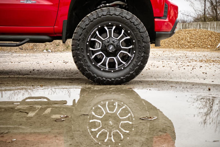 Rough Country 93 Series Wheel | One-Piece | Matte Black | 20x10 | 8x6.5 | -18mm