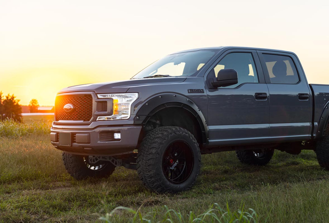 Defender Fender Flares | UH Tuxedo Black Metallic | Ford F-150 (15-20)