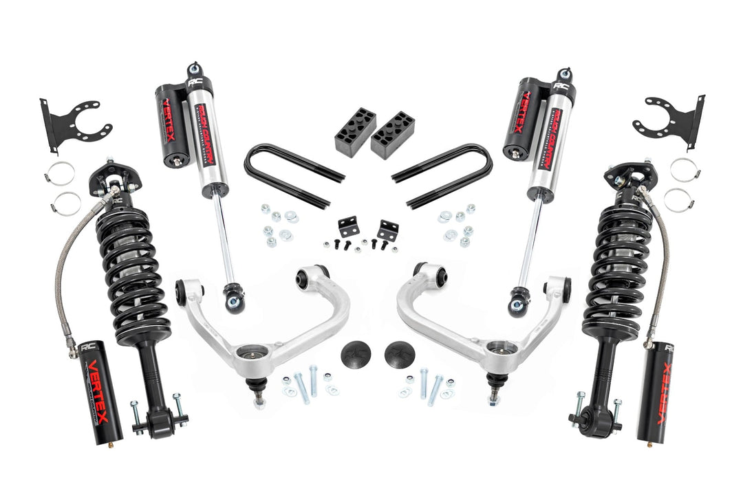 3 Inch Lift Kit | Fabbed UCA | Vertex | Ford F-150 4WD (2021-2026)