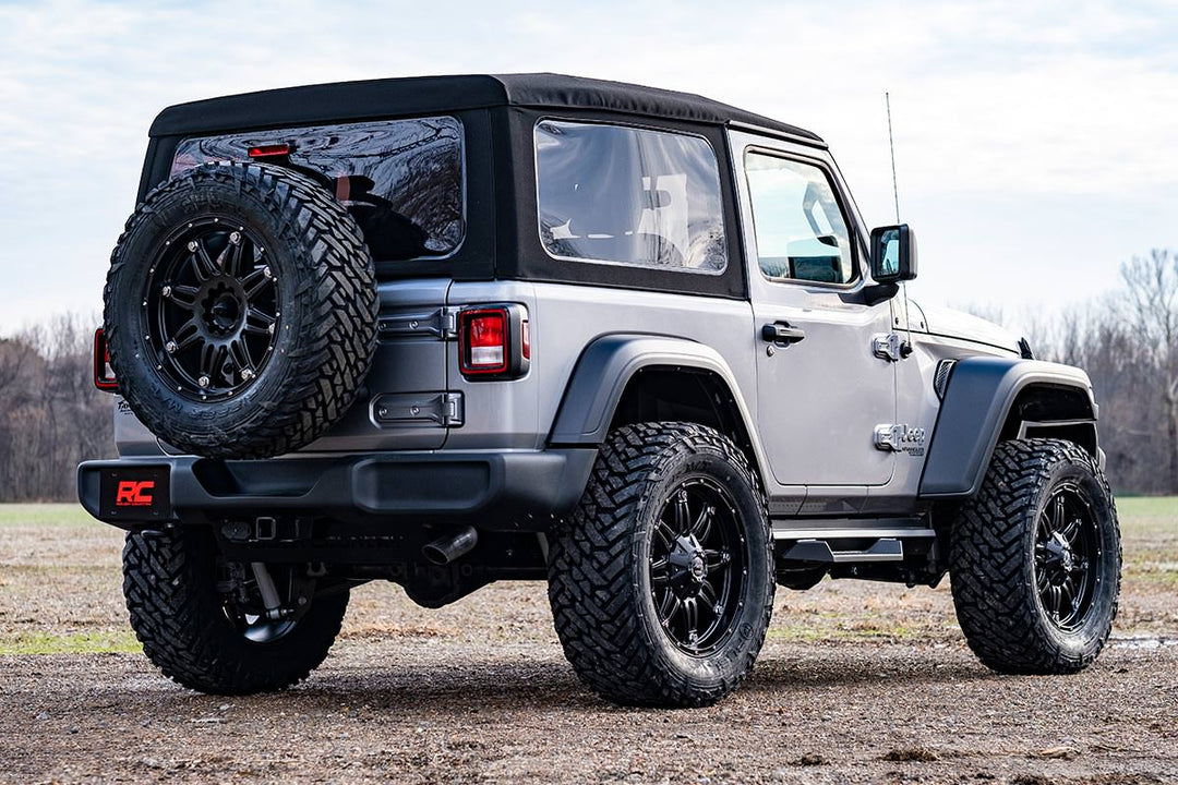 3.5 Inch Lift Kit | Adj Lower | FR D/S | M1 | Jeep Wrangler JL 4WD (18-23)