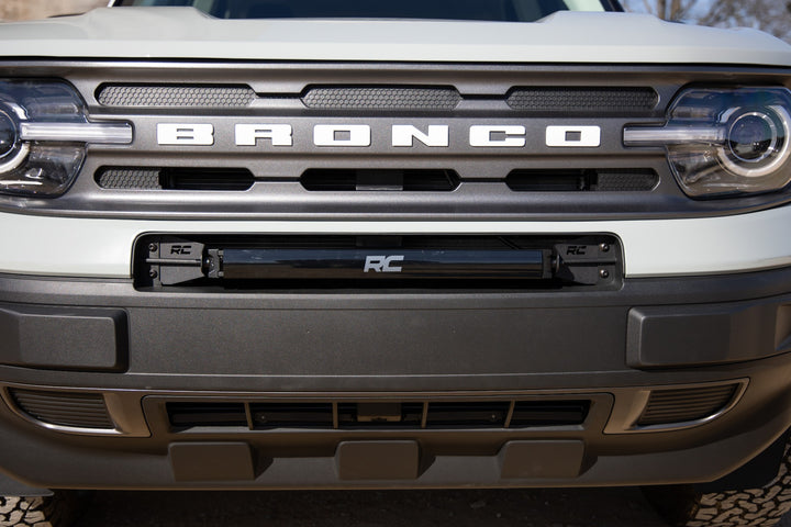 LED Light Kit | Bumper Mount | 20" Black Single Row | Ford Bronco Sport (21-26)