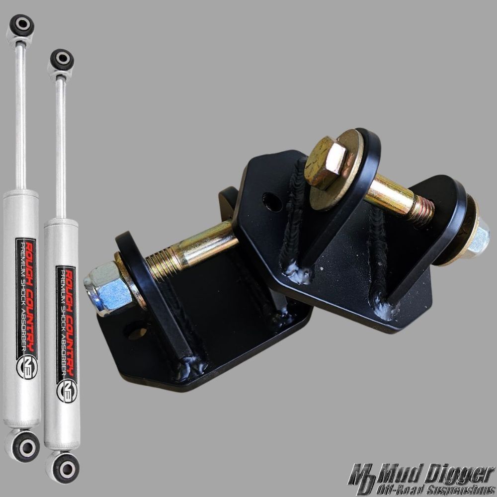 Ford Excursion Rear Shock Mount Conversion Brackets