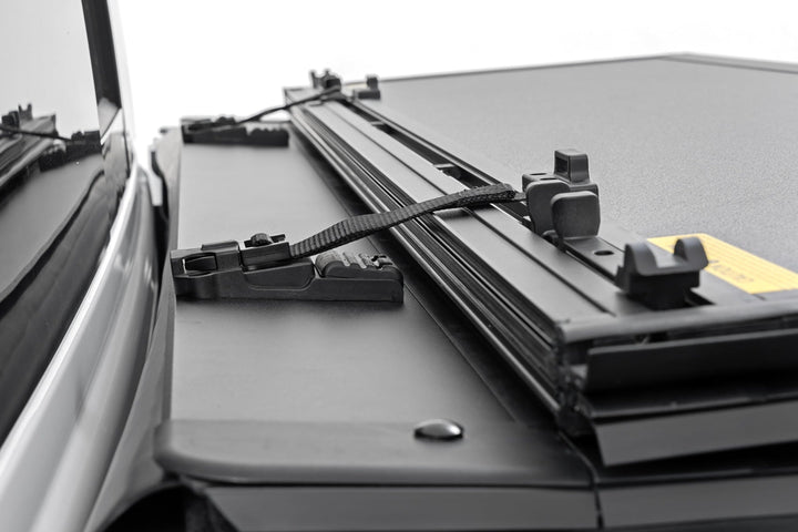 Hard Tri-Fold Flip Up Bed Cover | 5'7" | Toyota Tundra 2WD/4WD (2022-2026)