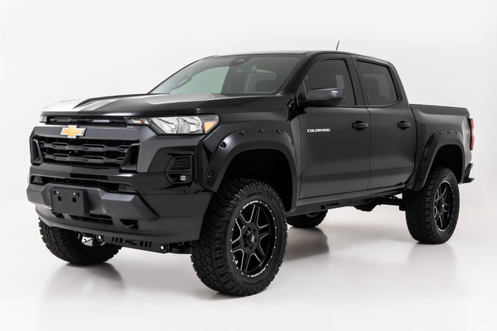 Pocket Fender Flares | GAZ Summit White | Chevy Colorado 2WD/4WD (2023-2026)