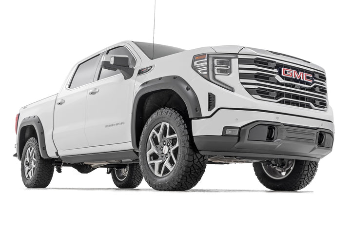 Pocket Fender Flares | G9K Satin Steel | GMC Sierra 1500 2WD/4WD (2019-2026)