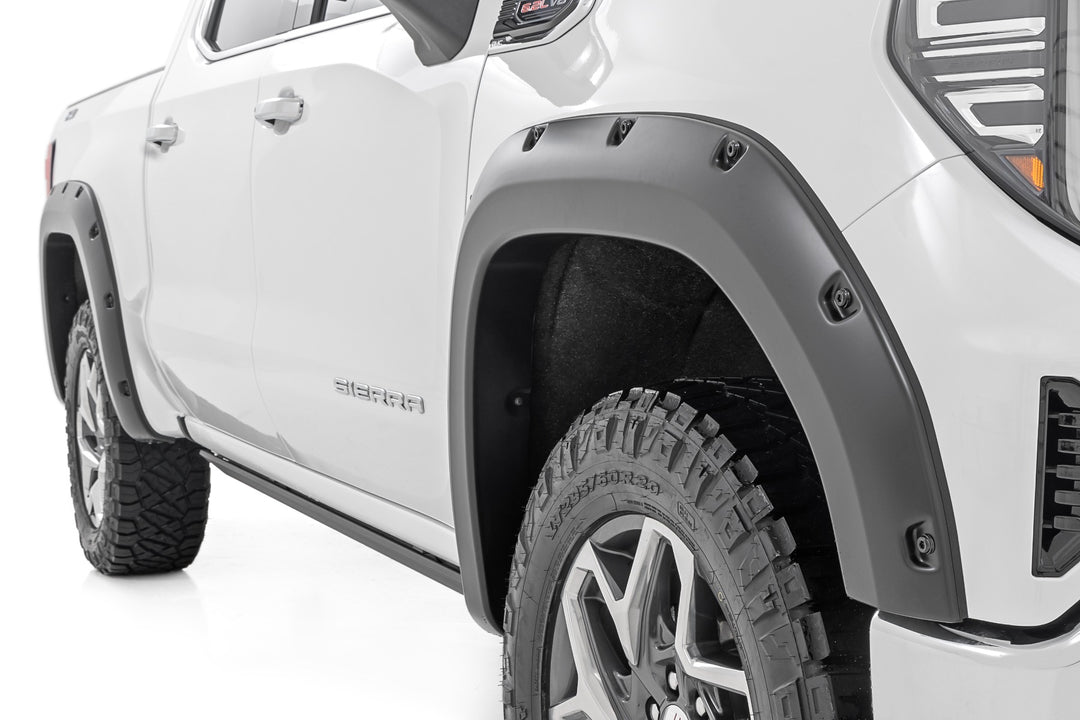 Pocket Fender Flares | GPA Dark Slate | GMC Sierra 1500 2WD/4WD (2019-2026)