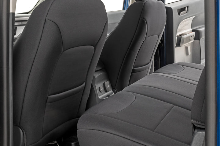 Seat Covers | FR & RR W/Armrest | Crew Cab | Ford Maverick 2WD/4WD (22-26)