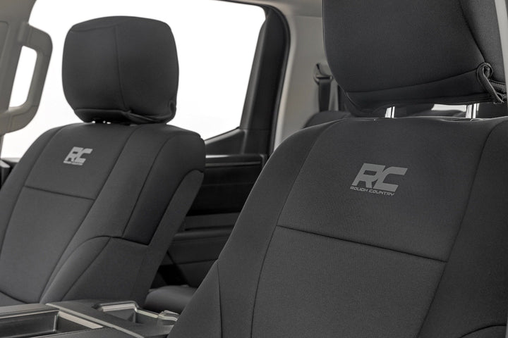Seat Covers | No Rear Cup Holder | Toyota Tundra 2WD/4WD (2022-2026)