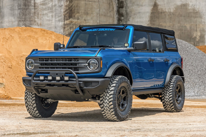 Nudge Bar | 20 Inch Black Single Row LED | Ford Bronco 4WD (2021-2026)
